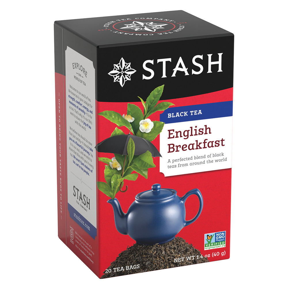 STASH ENGLISH BREAKFAST BLACK TEA 20 CT BOX