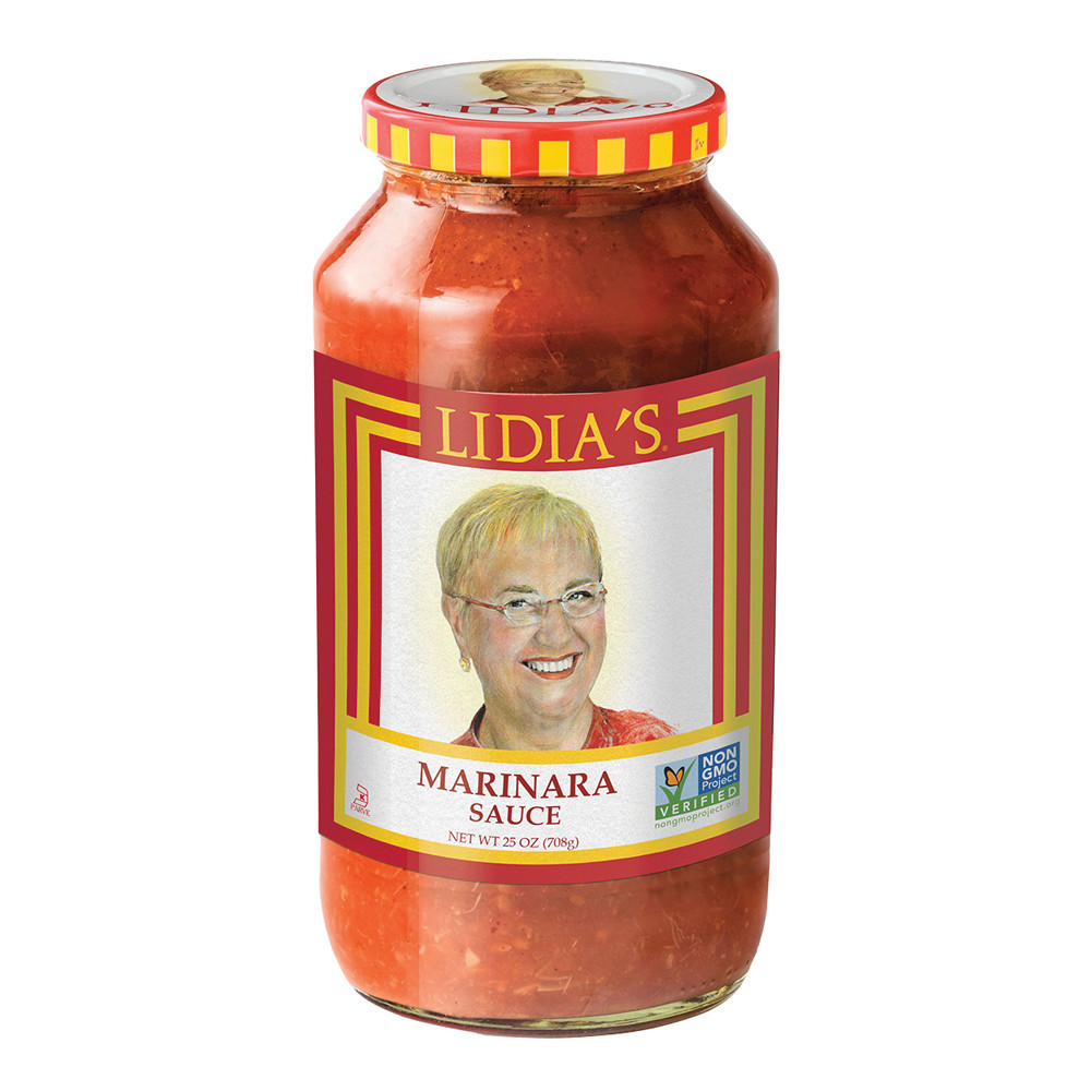 LIDIA'S MARINARA SAUCE 25 OZ JAR