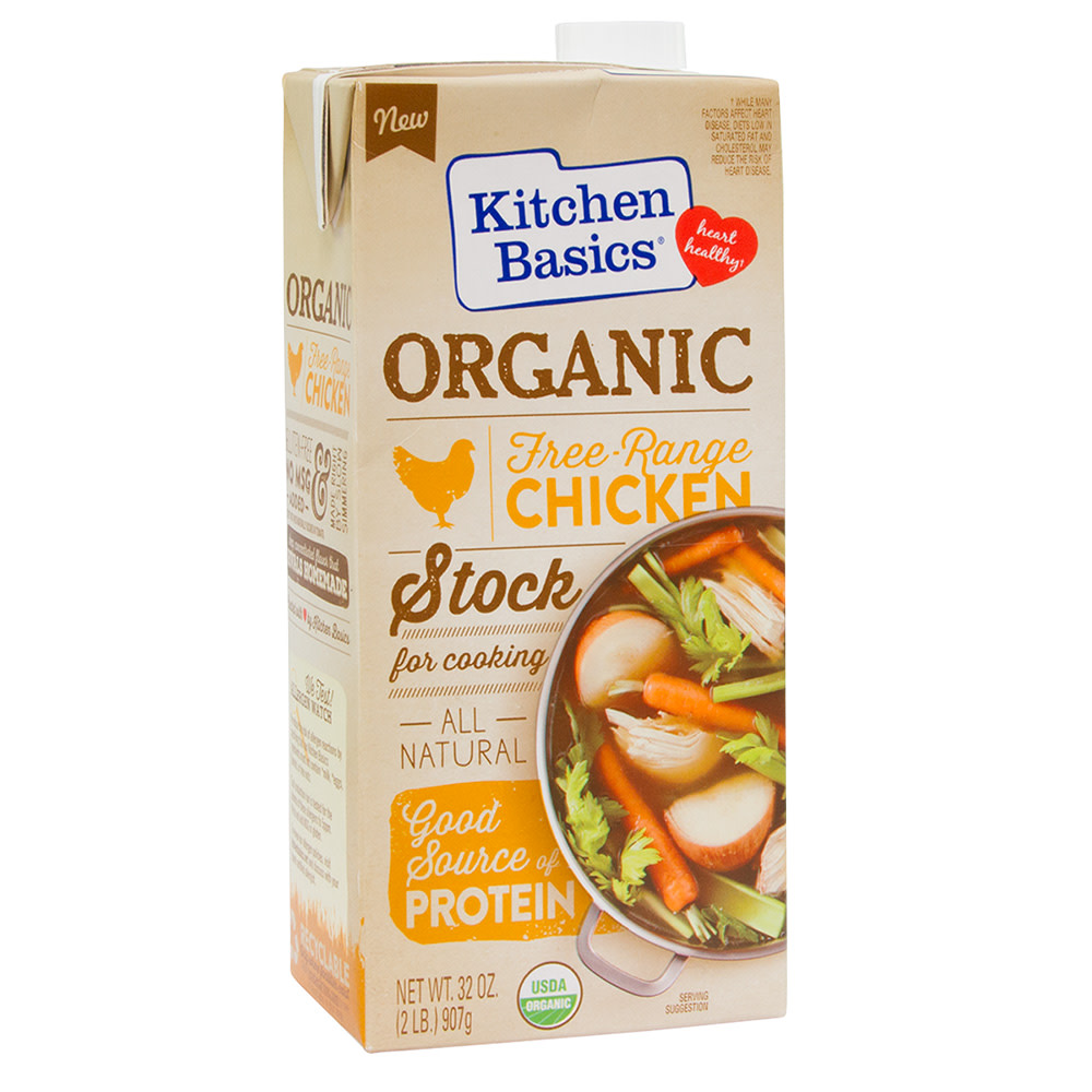 Kitchen Basics Organic Chicken Stock 32 Oz | Nassau Candy