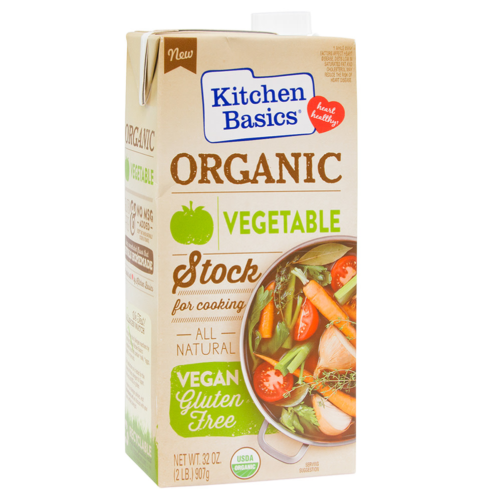 Kitchen Basics Organic Vegetable Stock 32 Oz | Nassau Candy