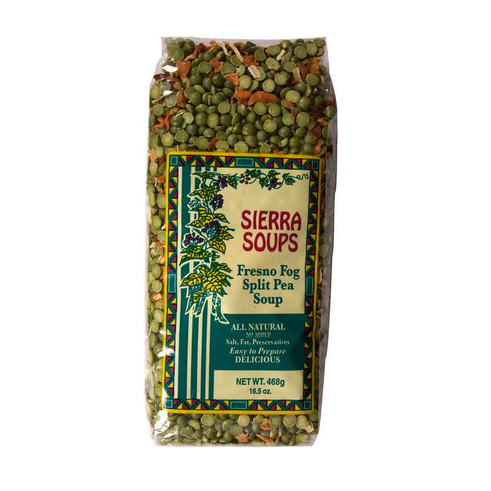 Sierra Soups Fresno Fog Split Pea 16.5 Oz Bag Nassau Candy