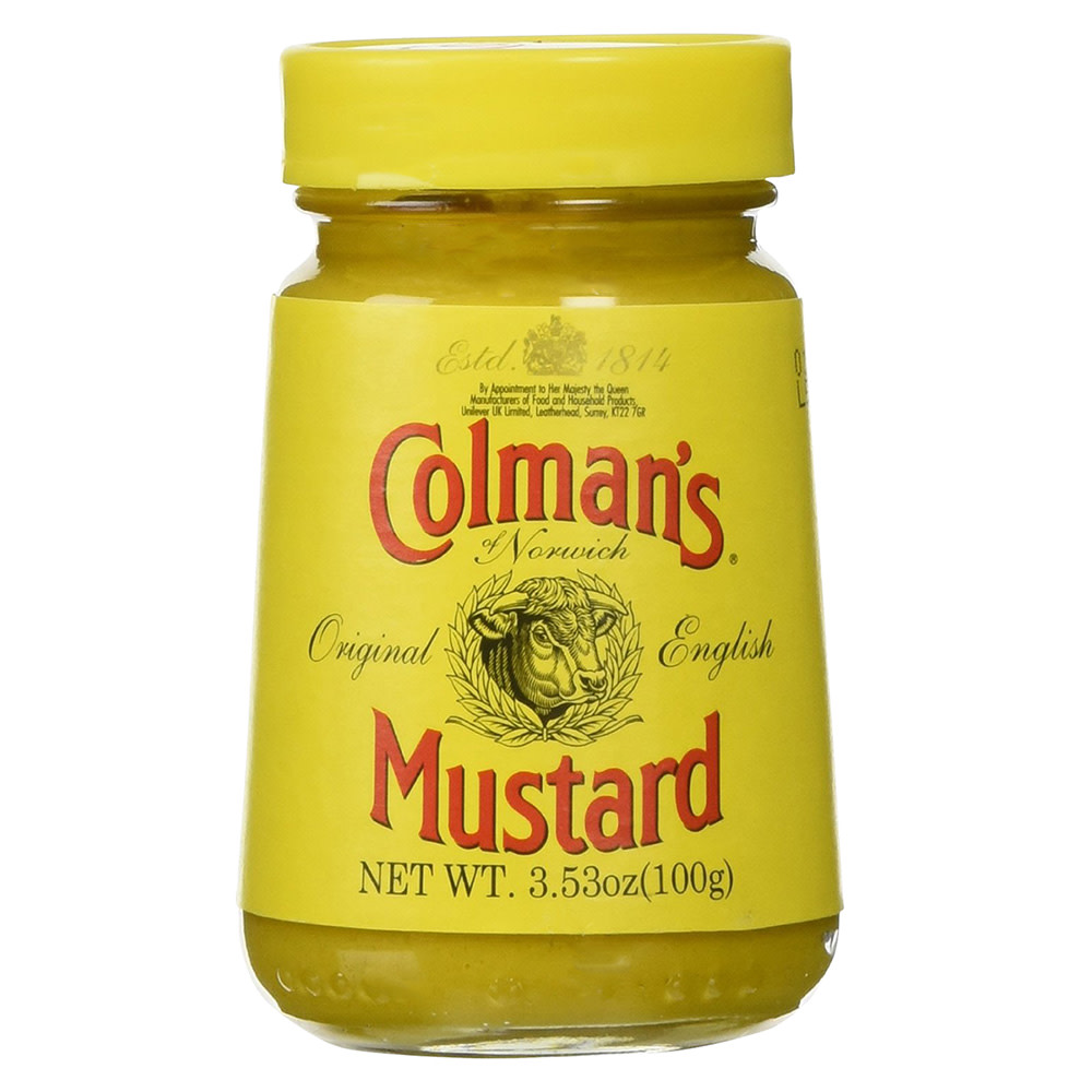 Colman's Original English Mustard 3.53 Oz Jar Nassau Candy