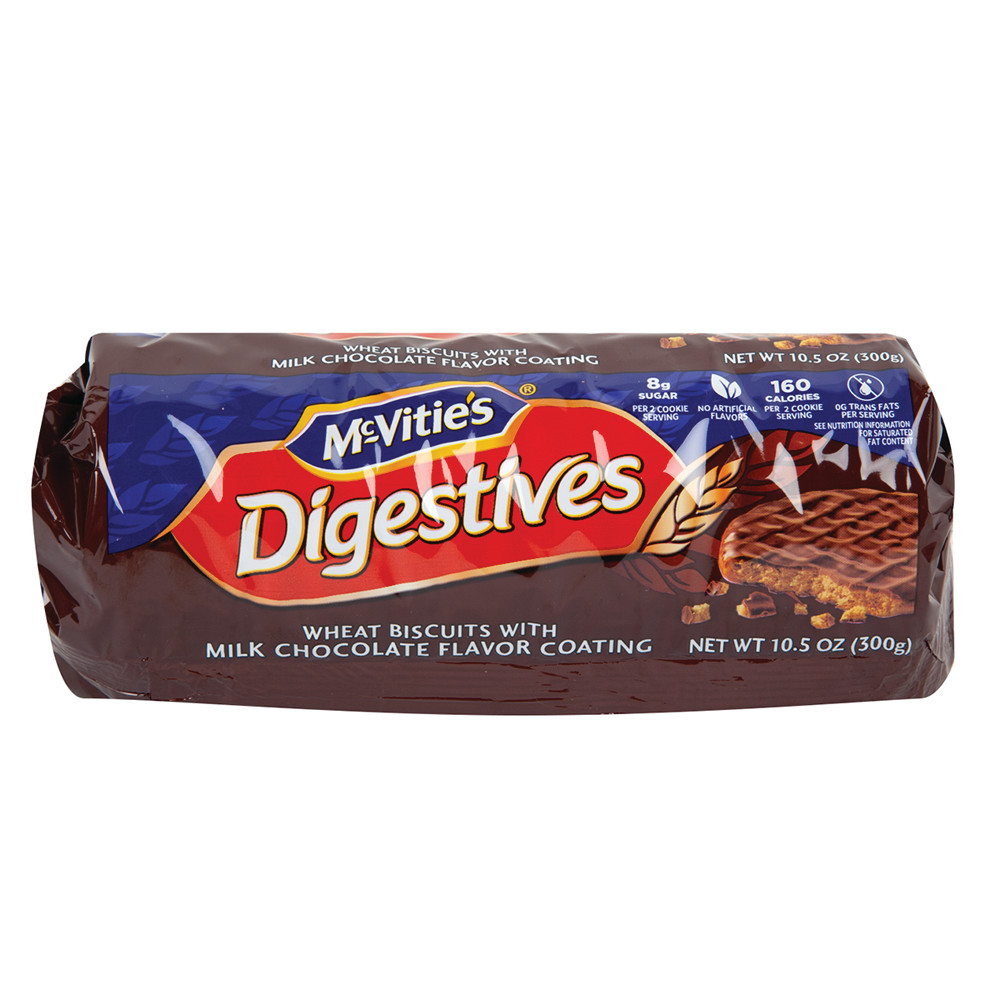 Mcvitie's Milk Chocolate Digestives 10.5 oz Roll Pack Nassau Candy