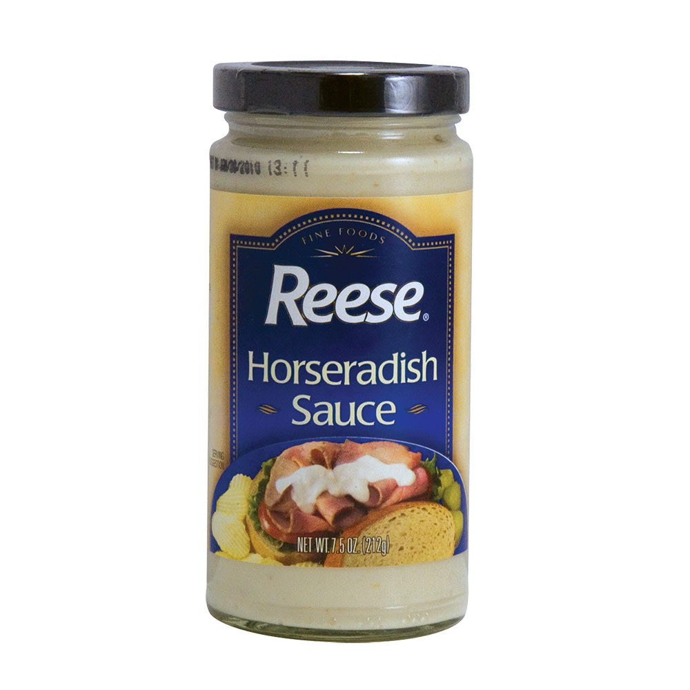 Reese Horseradish Sauce 7.5 oz Jar Nassau Candy