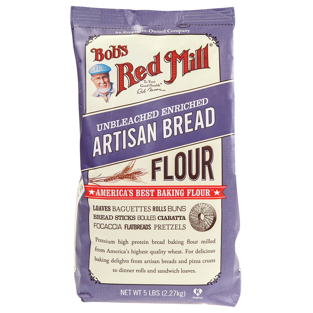 Bob's Red Mill Artisan Bread Flour 5 Lb Bag Nassau Candy