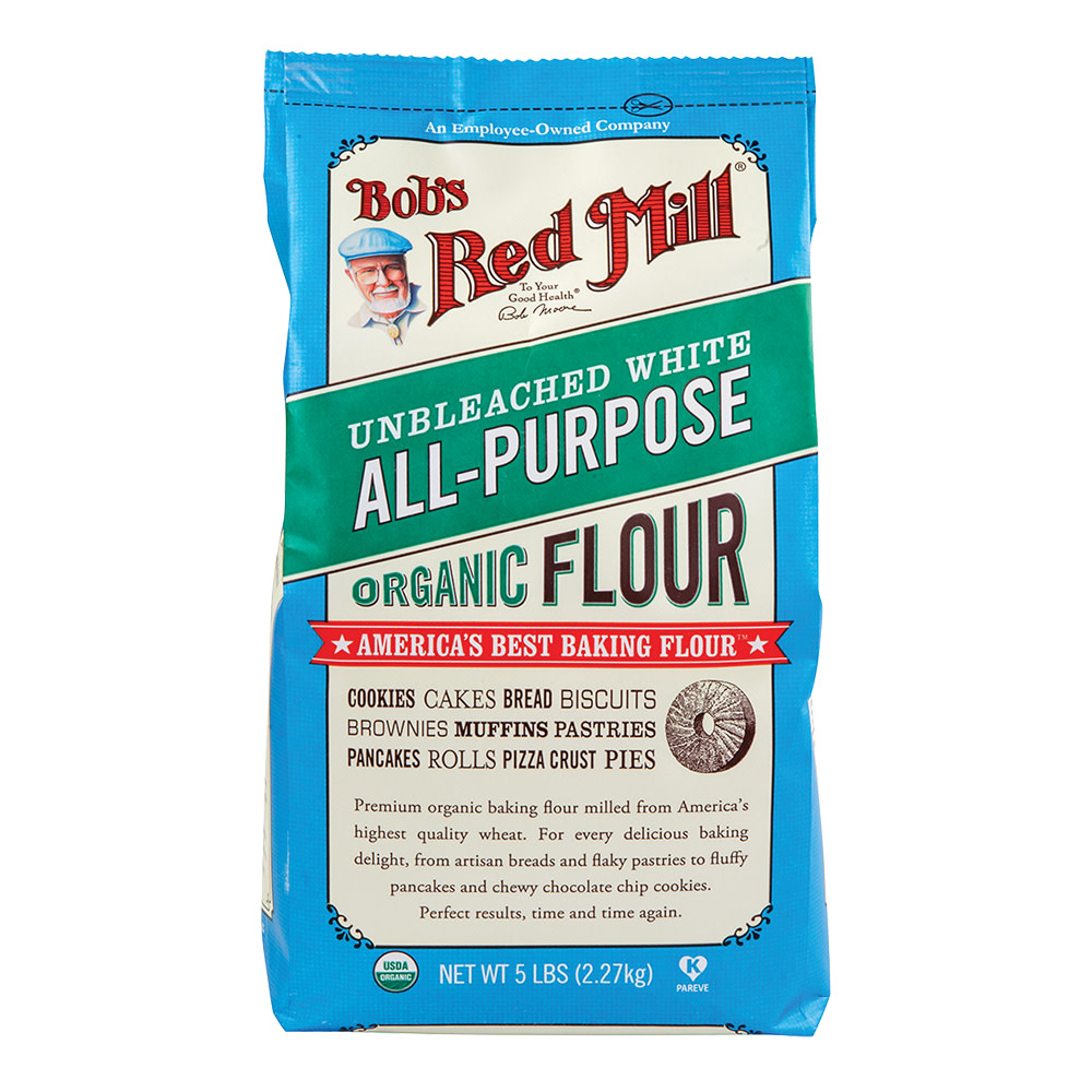 Bob's Red Mill Organic All-Purpose Flour 5 Lb Bag | Nassau Candy