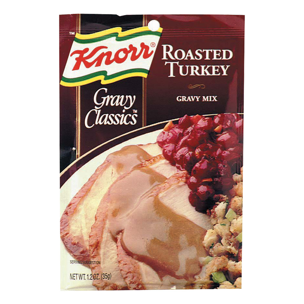 Knorr Roasted Turkey Gravy 1.2 oz Packet Nassau Candy