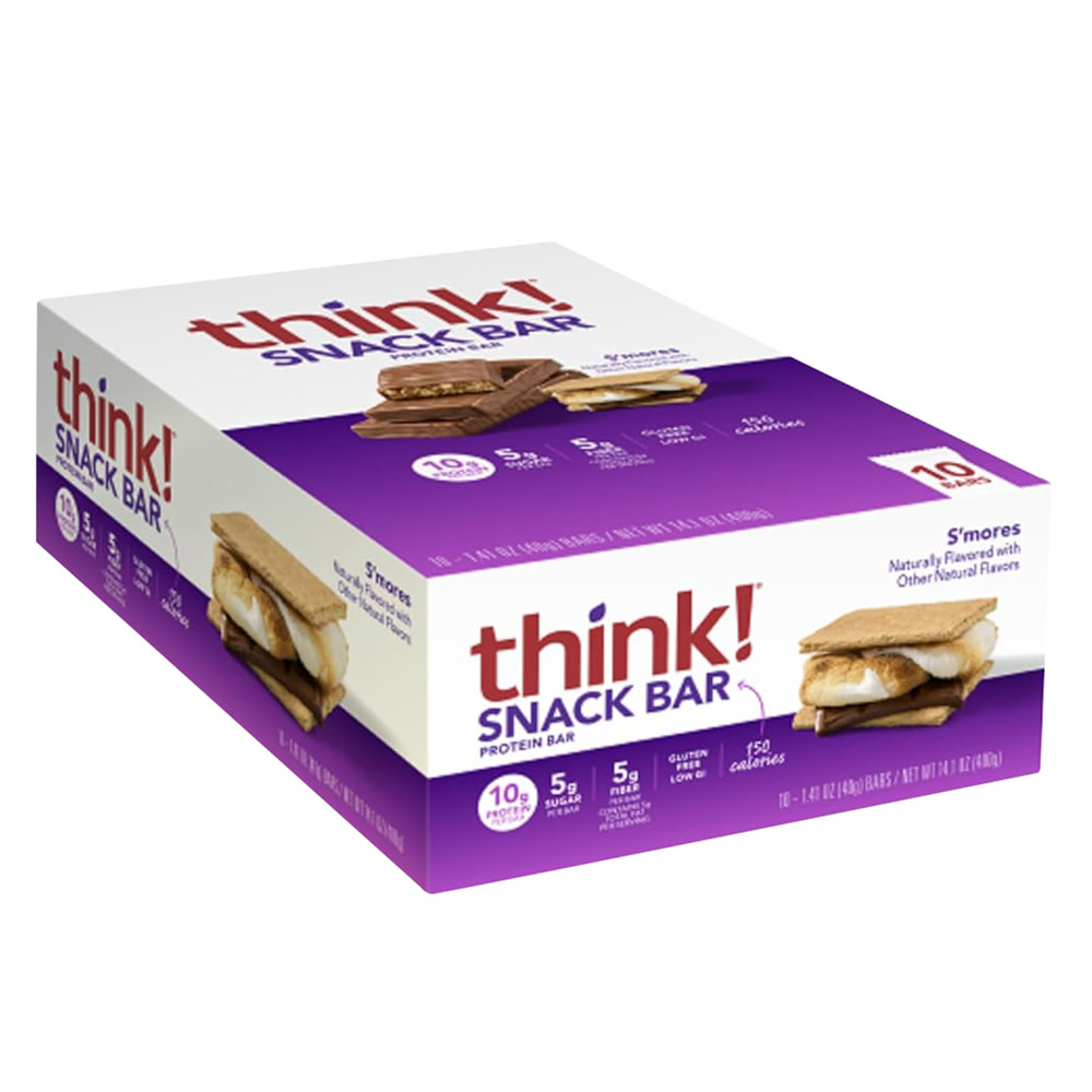 Think Thin S'Mores Protein Bar 1.41 Oz Nassau Candy