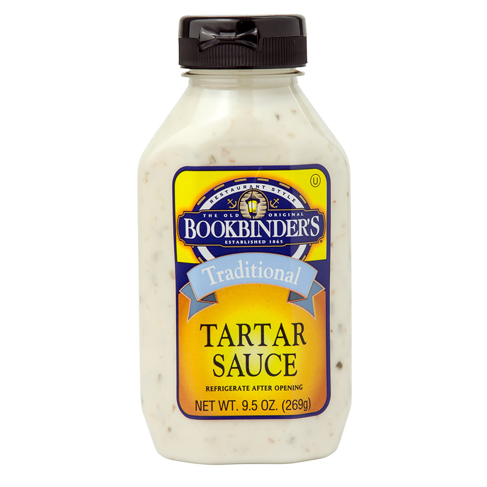 Bookbinder's Tartar Sauce 9.5 Oz Bottle Nassau Candy