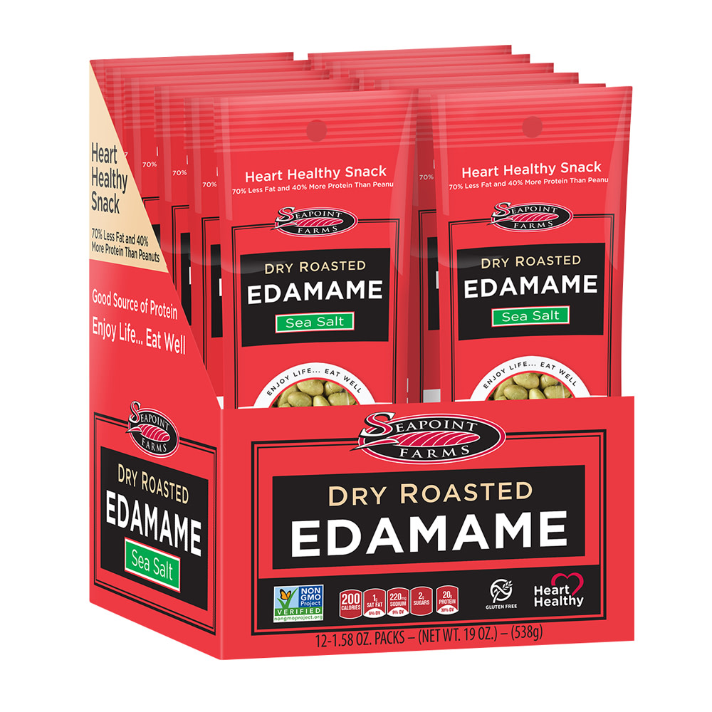 Seapoint Farms 100 Calorie Dry Roasted Edamame Nassau Candy