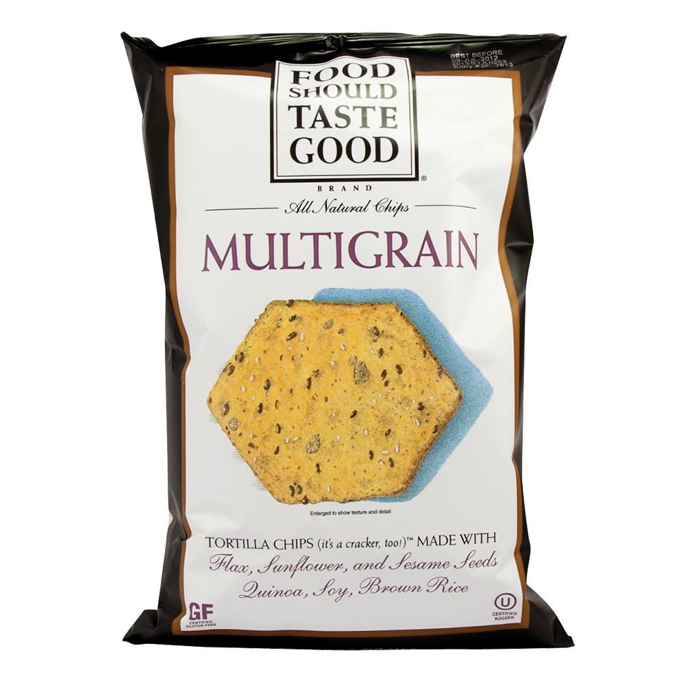 Food Should Taste Good Multigrain Tortilla Chips 5.5 Oz Bag | Nassau Candy