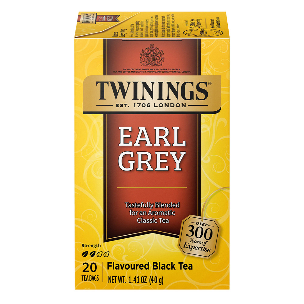 Twinings Earl Grey Tea 20 Ct Box Nassau Candy
