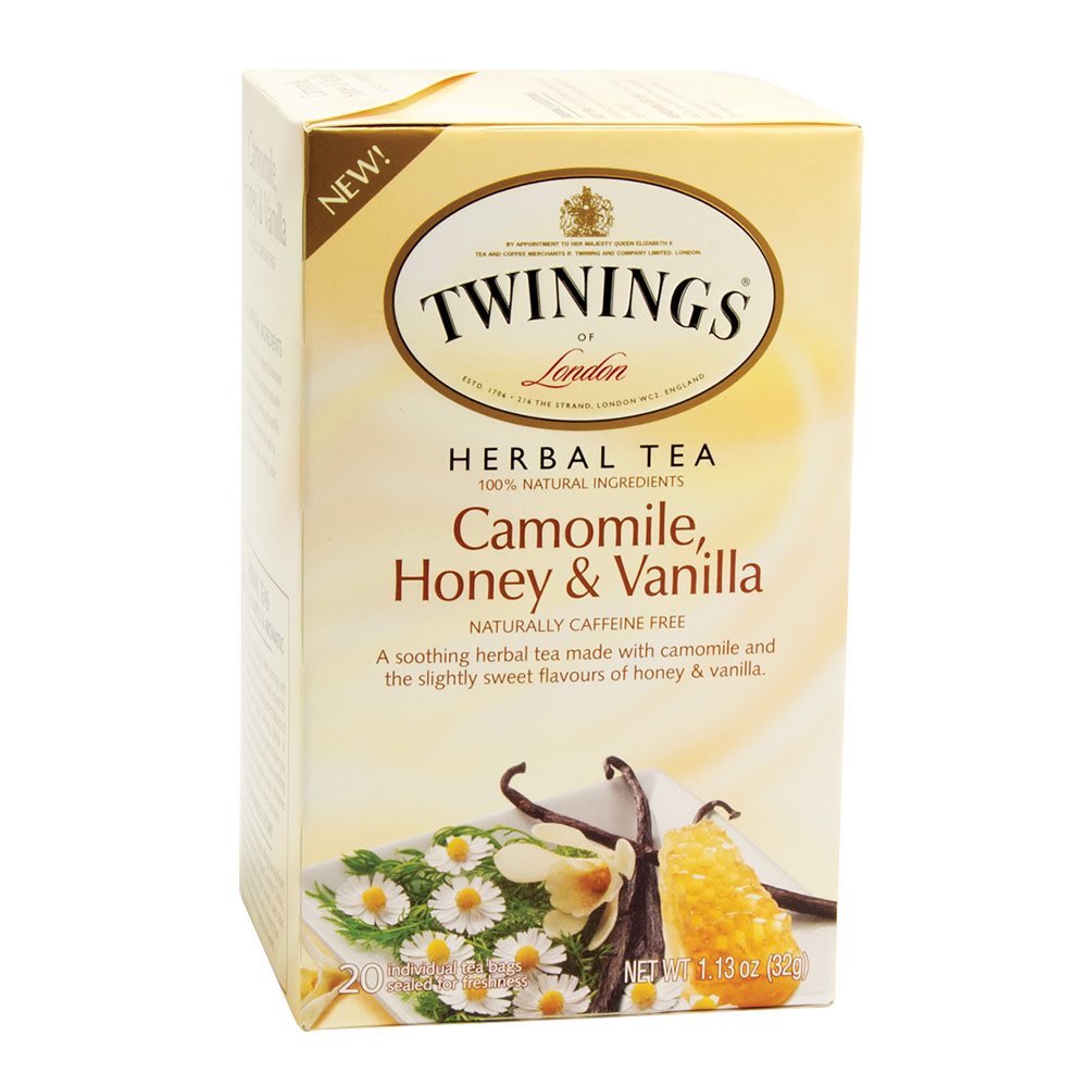 Twinings of London Honey & Vanilla English Breakfast Tea - 20 bags