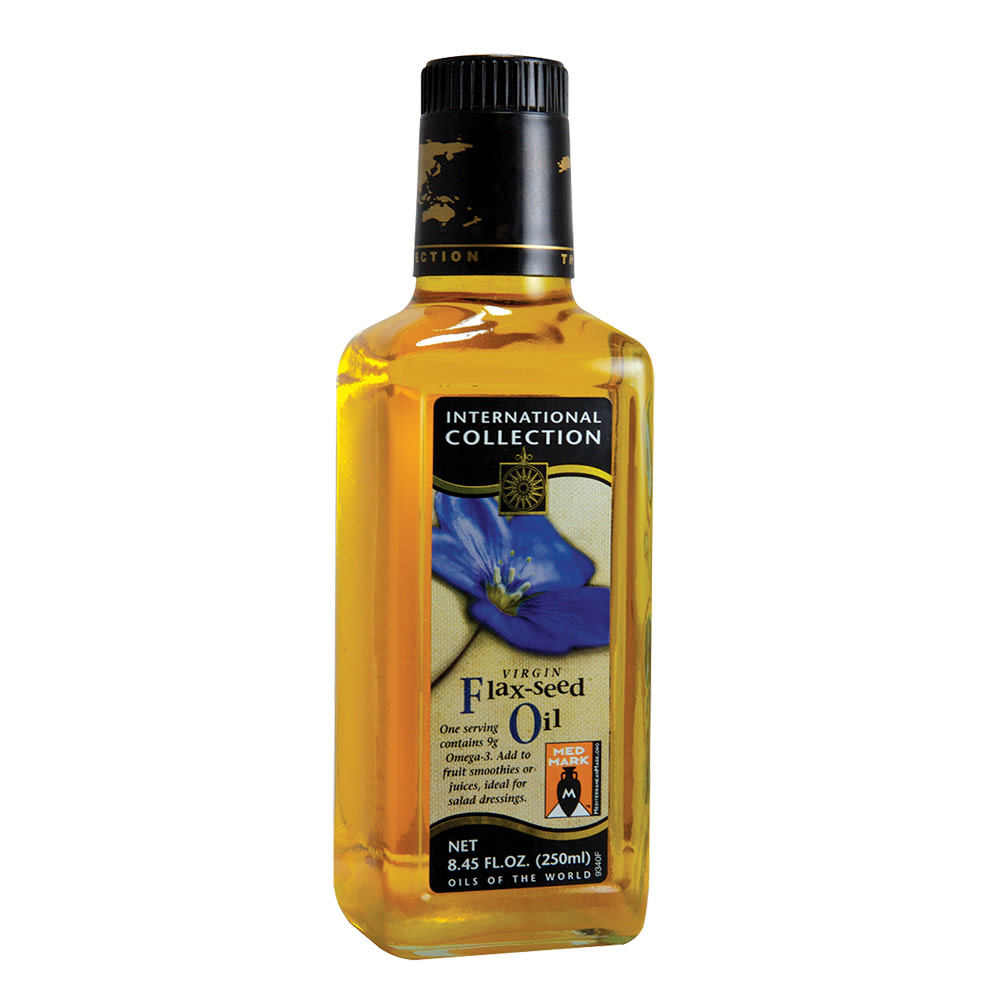 International Collection Flax Seed Oil 8.45 Oz Bottle | Nassau Candy