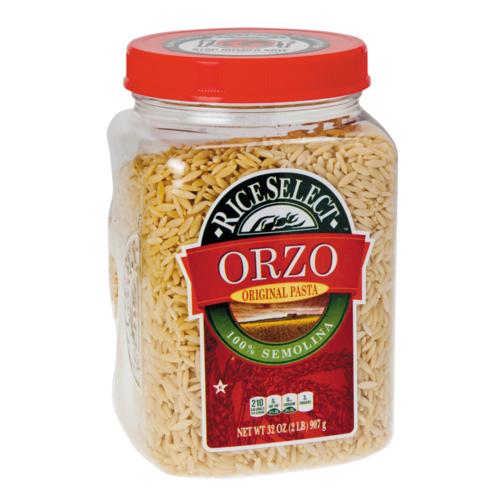 Texmati Original Orzo Pasta 26.5 Oz Jar | Nassau Candy