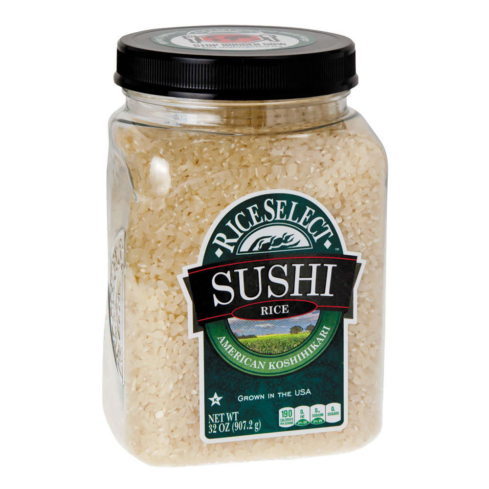 Texmati Sushi Rice 32 Oz Jar Nassau Candy