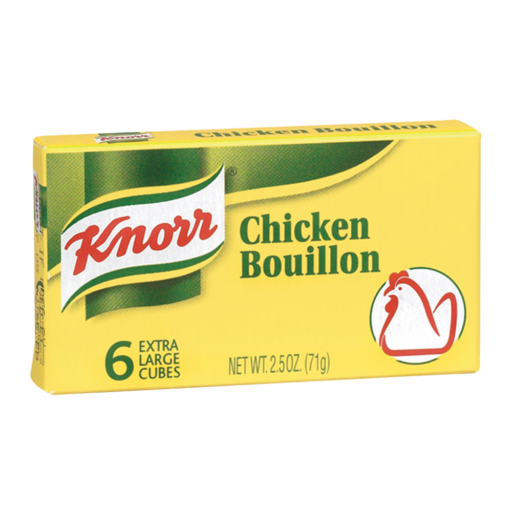 Knorr Chicken Bouillon Cube 2.5 oz Box Nassau Candy