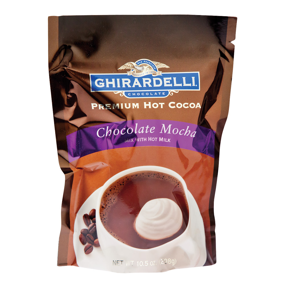Ghirardelli Mocha Hot Chocolate 10.5 oz Pouch | Nassau Candy