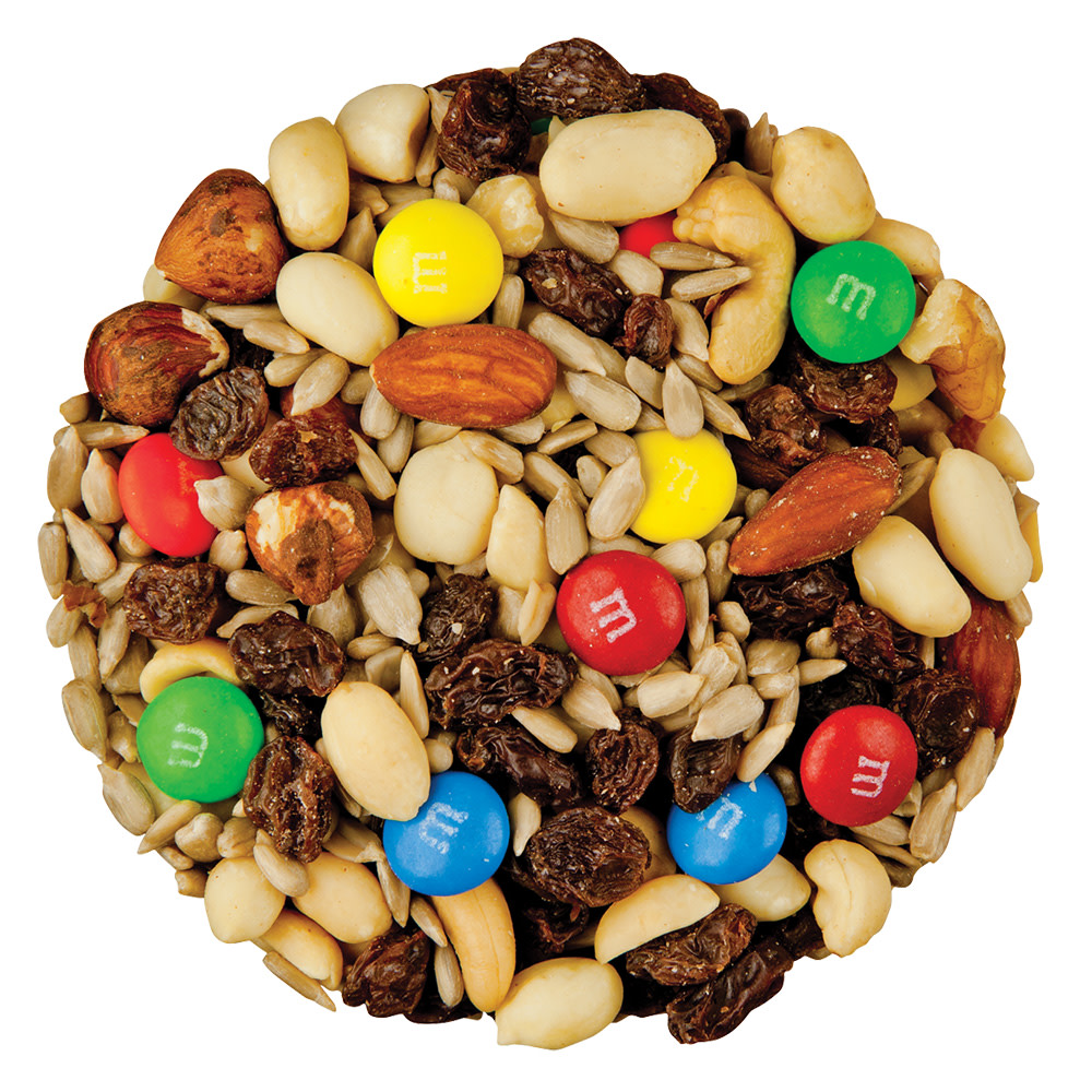 Wholesale Chocolate Trail Mix made with nuts.