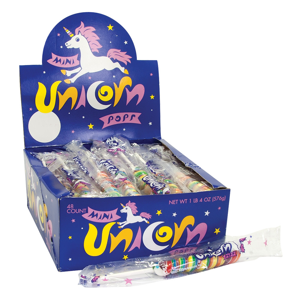 Udflugt Paranafloden Inspiration Unicorn Pop Rainbow Colors Mini | Nassau Candy