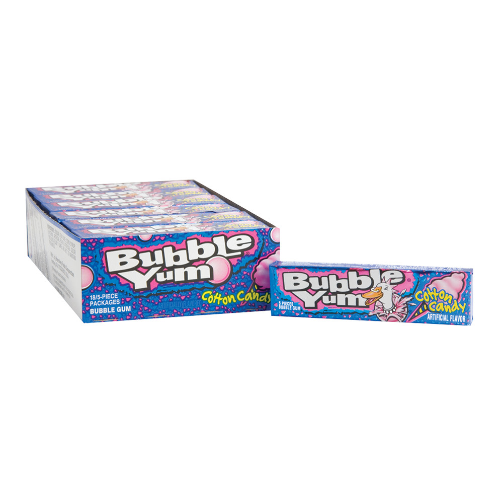 034000007158 UPC Bubble Yum Bubble Gum Cotton Candy