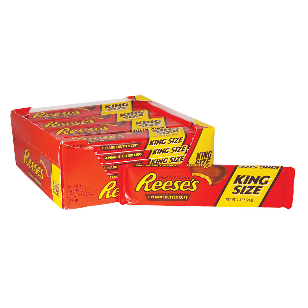 Reese's Peanut Butter Cups, Milk Chocolate - 24 pack, 2.8 oz each