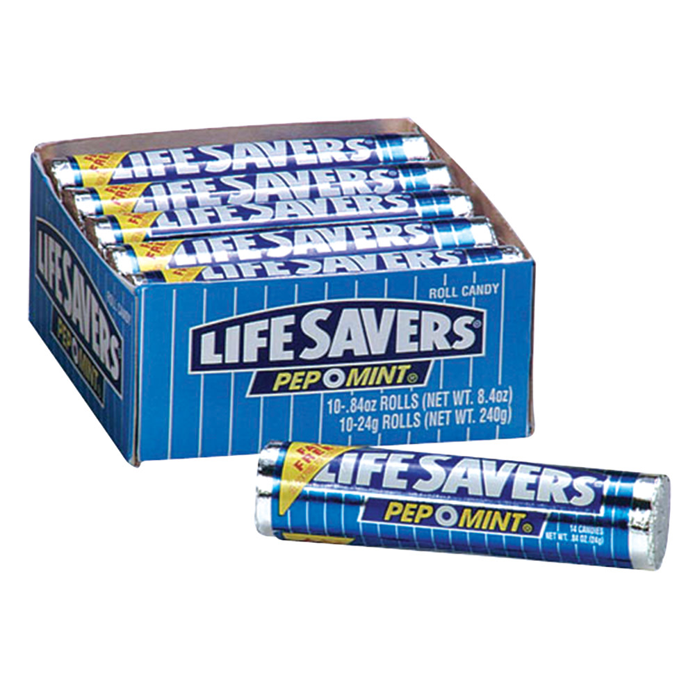 lifesaver mints spark in the dark