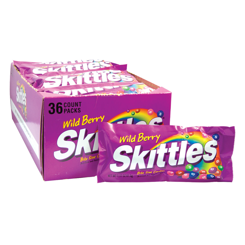 Skittles Wild Berry 2.17 Oz Nassau Candy