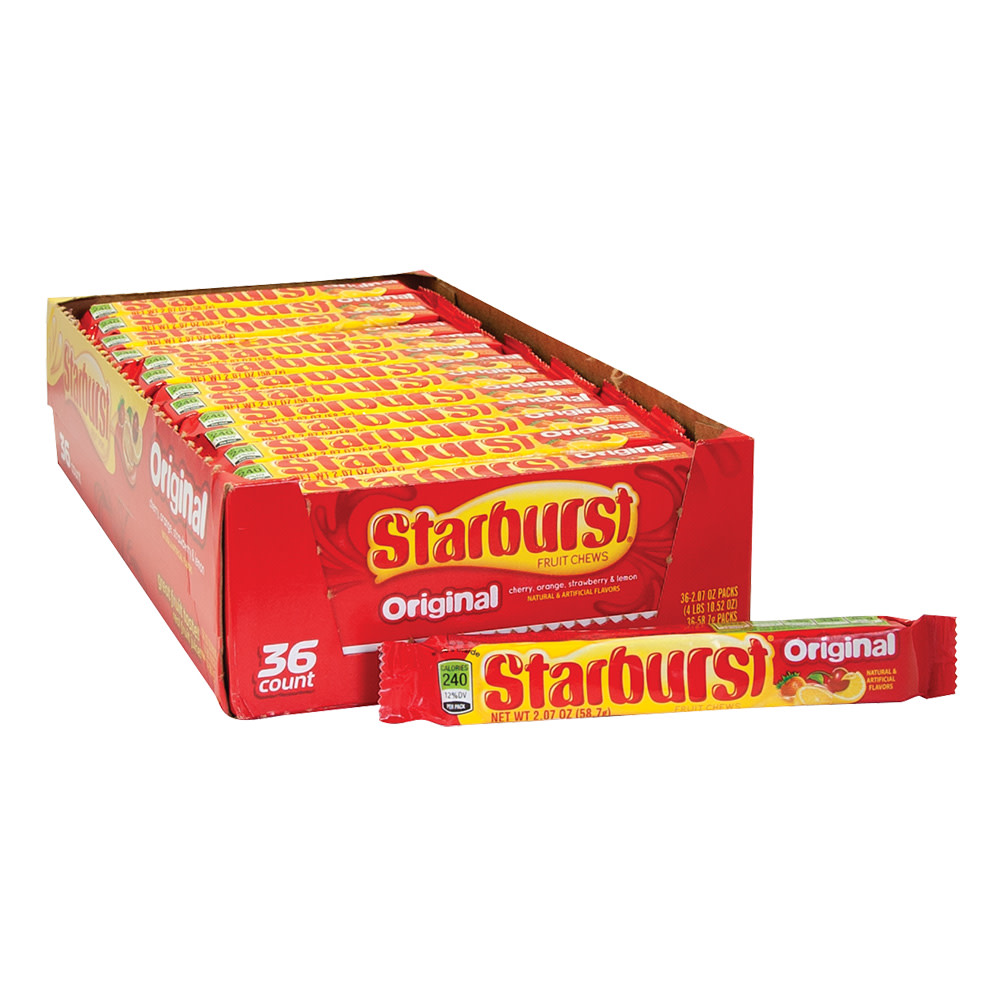 Starburst Original 2.07 Oz | Nassau Candy Starburst Original 2.07 Oz | Nassau Candy