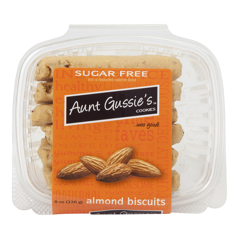 Aunt gussie's sugar free almond biscotti (750397900307)