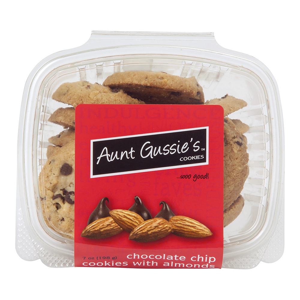 Aunt gussie's choc ch/almond cookie (750397900185)