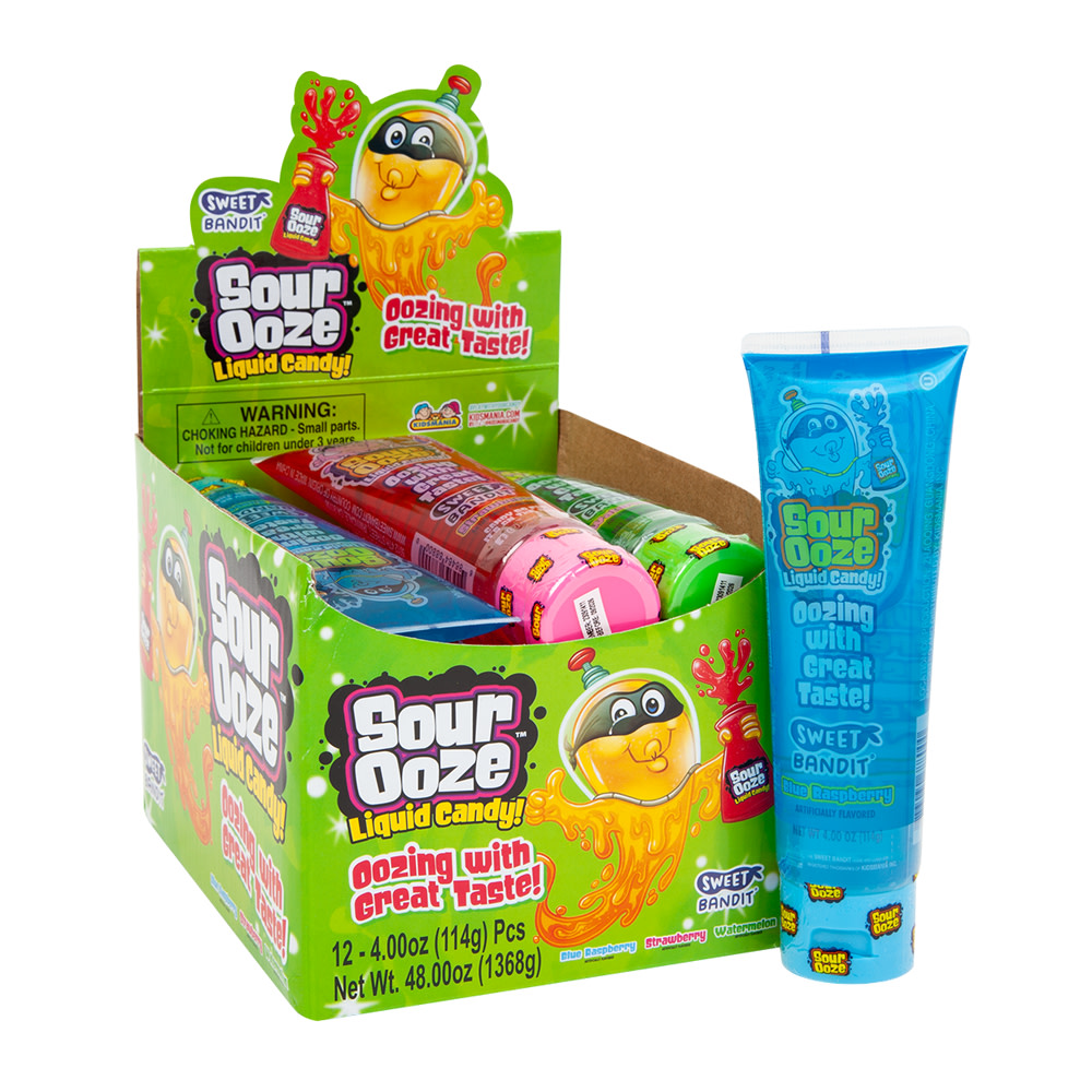 Sour Ooze Tube Squeeze Pop 4 Oz Nassau Candy 8884