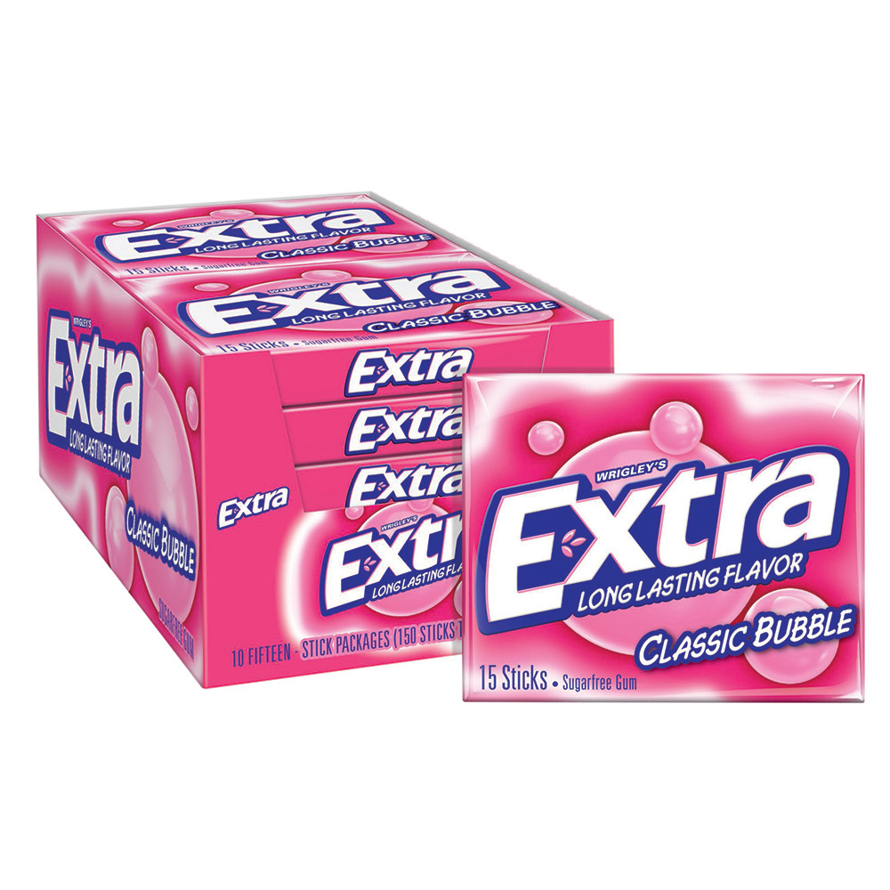 Extra Classic Bubble Gum Slim Pack