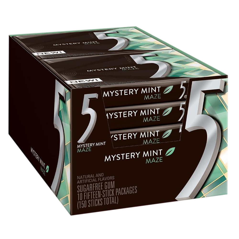 5 Maze Mystery Mint Gum