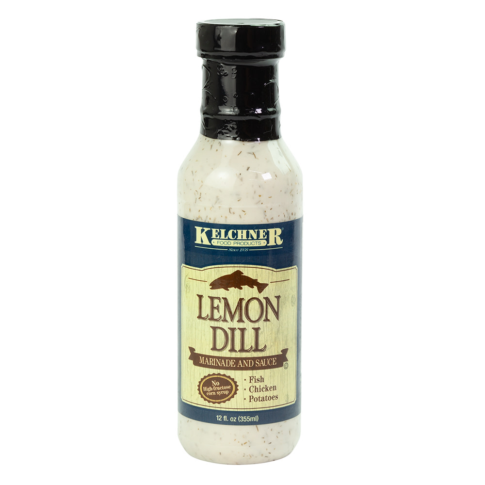 Kelchner&amp;#39;s Lemon Dill Marinade 12 oz Bottle | Nassau Candy