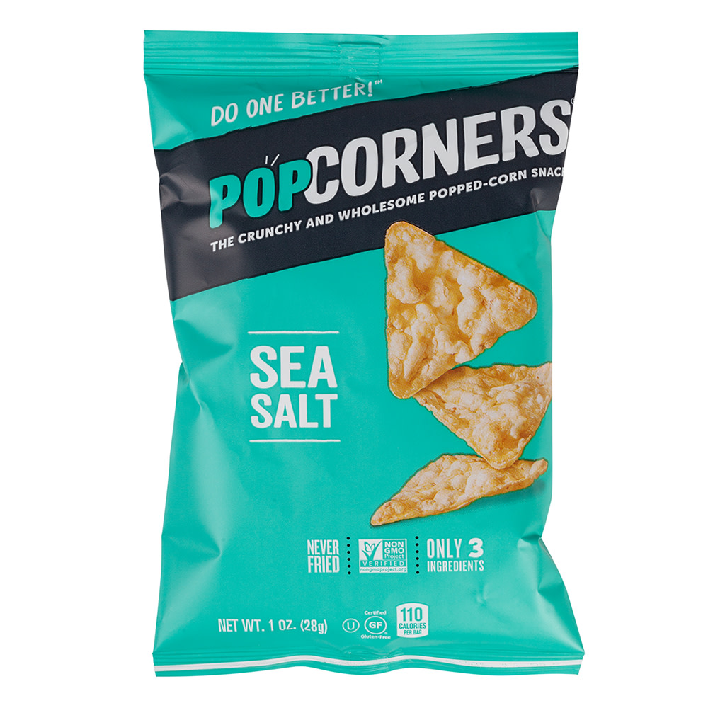 Popcorners Sea Salt 1 Oz Bag Nassau Candy