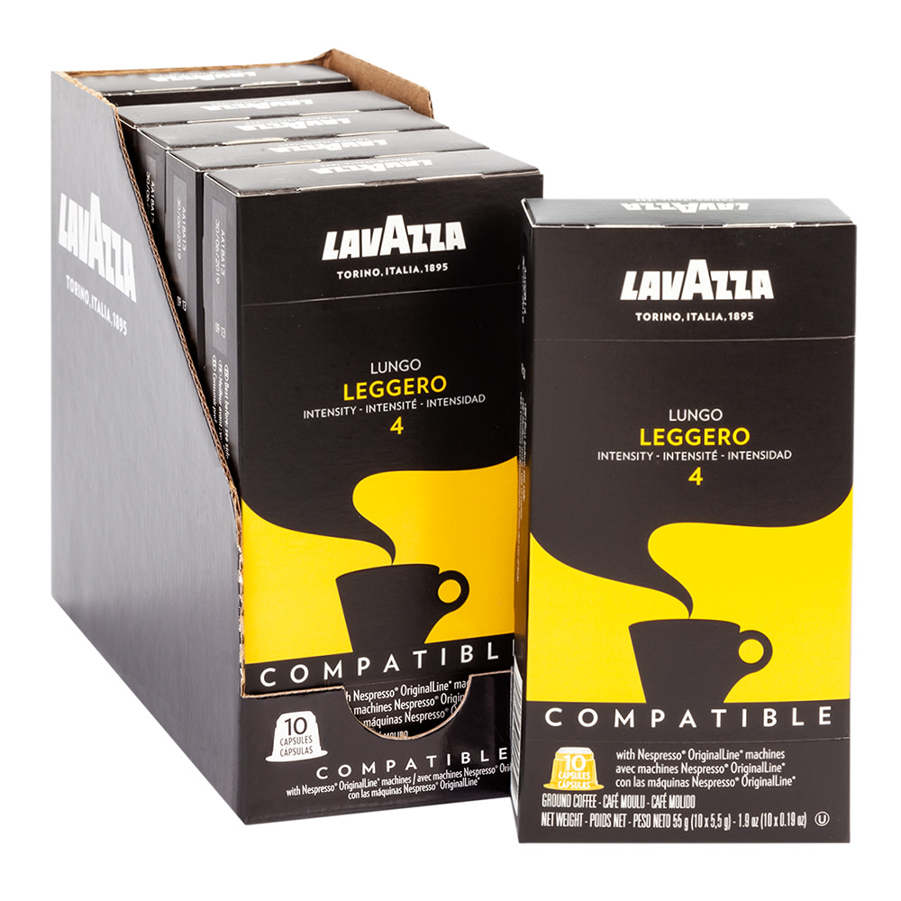 nespresso lungo forte pads