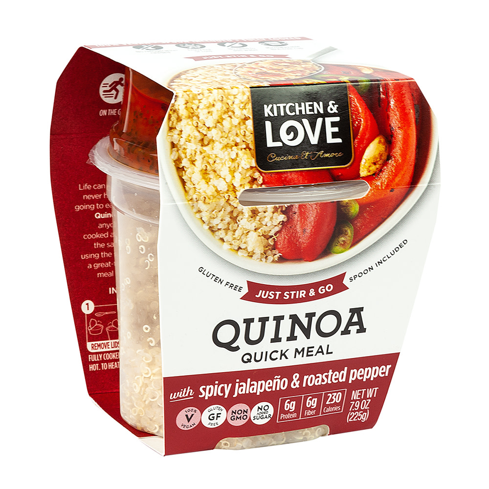 Kitchen & Love Quinoa Jalapeno & Roasted Pepper Nassau Candy