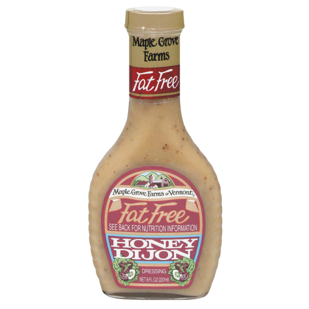 Maple Grove Fat Free Honey Dijon Dressing 8 oz Bottle Nassau Candy