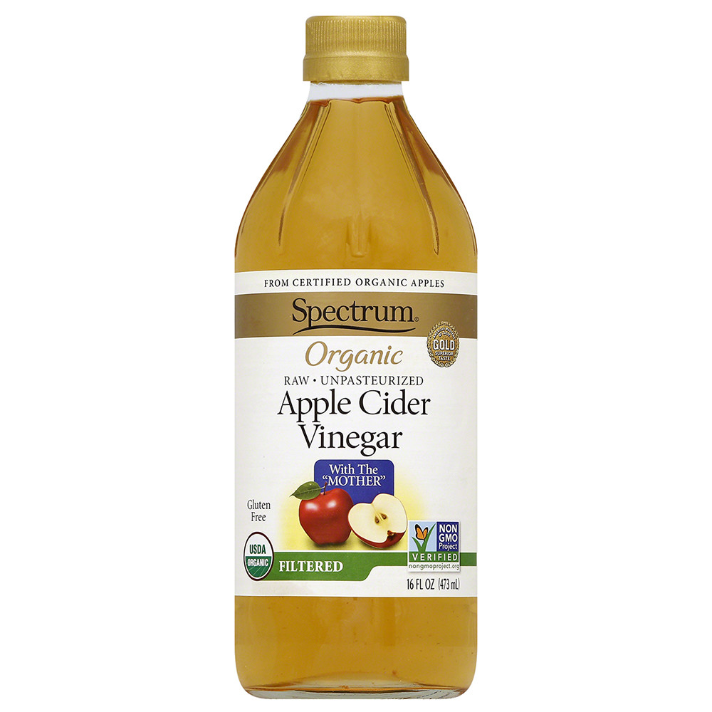 Spectrum Organic Apple Cider Vinegar 16 Oz Bottle Nassau Candy