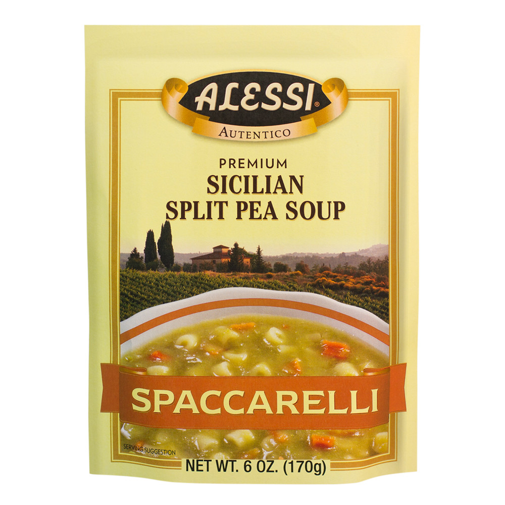 Alessi traditional spaccarelli sicilian split pea soup (071072003763)