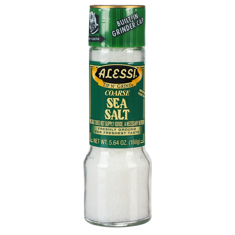 Alessi Sea Salt Grinder 5.64 Oz Nassau Candy