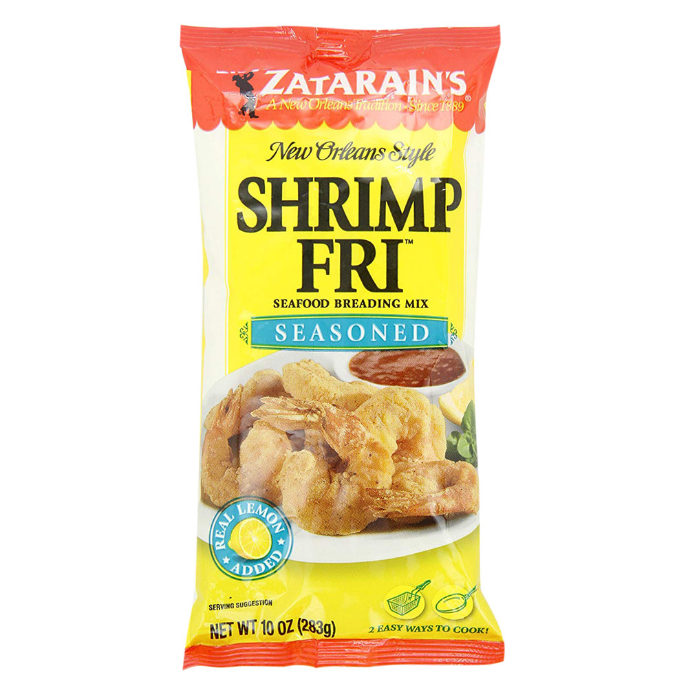 Zatarain's Seasoned Shrimp Fri 10 Oz Bag Nassau Candy