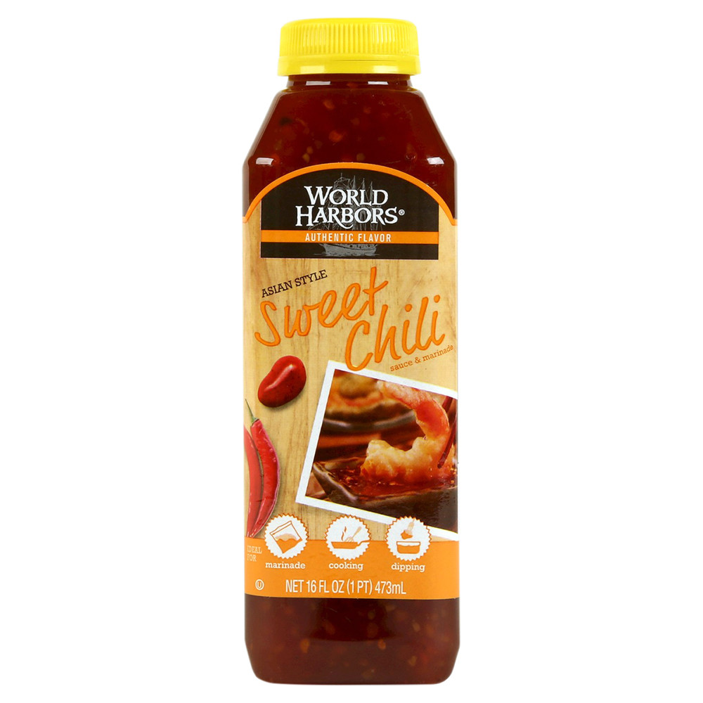 World Harbors Sweet Chili Sauce & Marinade 16 oz Bottle Nassau Candy