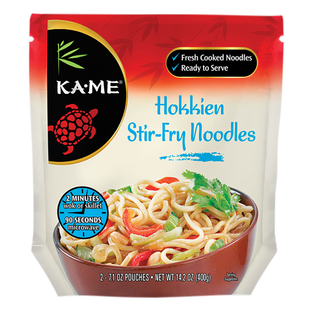 Kame Hokkien Stir Fry Noodles 14.2 oz Pouch Nassau Candy