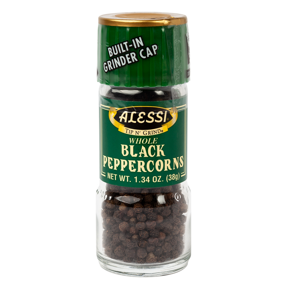 Alessi Black Pepper Grinder 1.34 Oz Nassau Candy