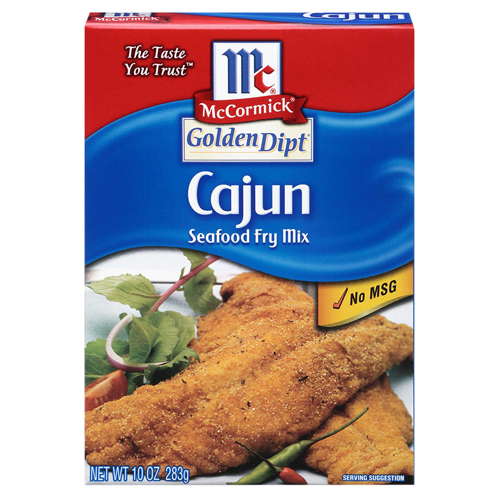 Mccormick Cajun Style Seafood Fish Fry Mix Box Nassau Candy