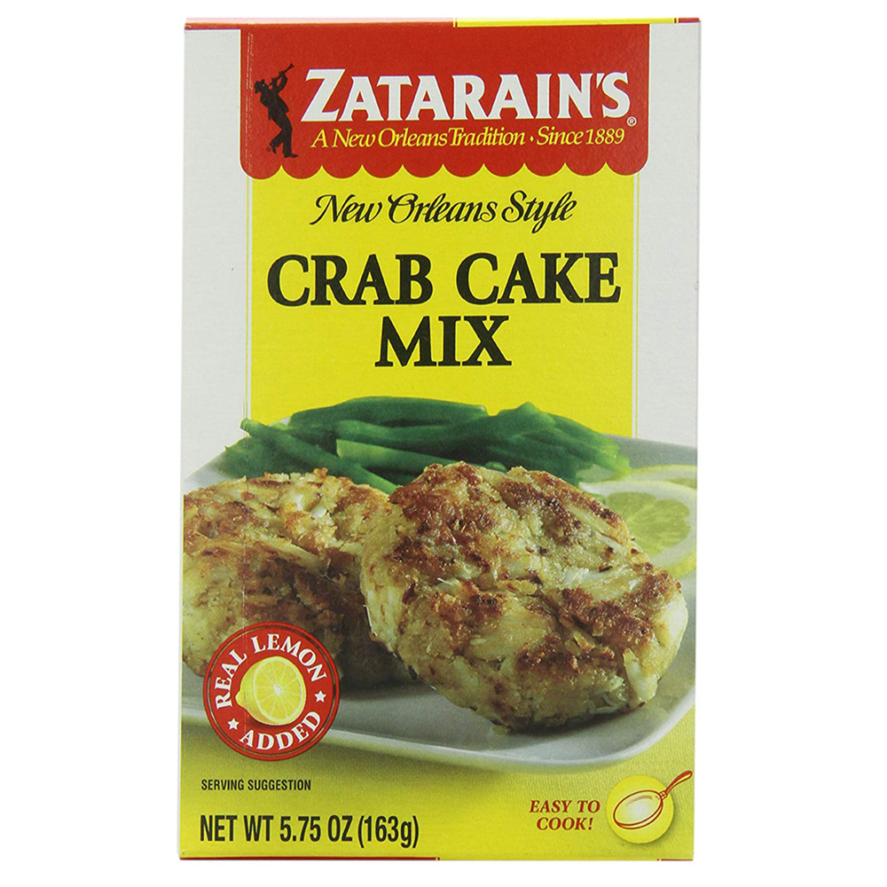 Zatarains Crab Cake Mix 5.75 Oz Box Nassau Candy