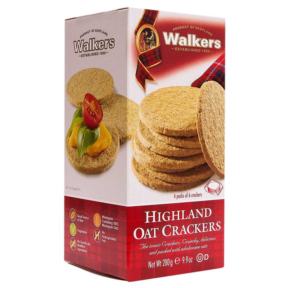 Walkers Highland Oat Crackers 9.9 Oz Box Nassau Candy
