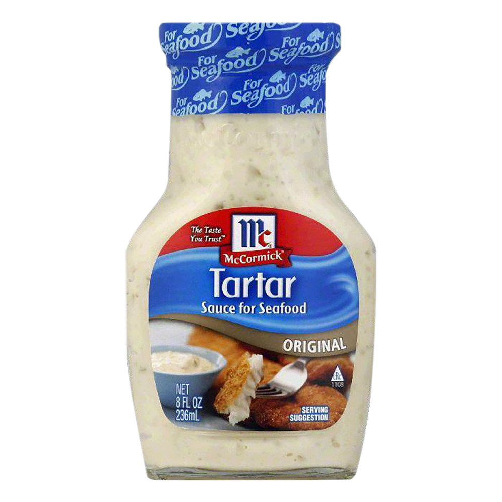 Mccormick Golden Dipt Tartar Sauce 8 Oz Bottle Nassau Candy